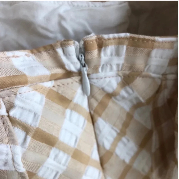 New Free people do the twist halter gingham plaid tea ob1120396 dress retro - Picture 9 of 14